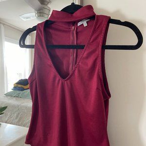 Gently Used - Maroon Body Suit